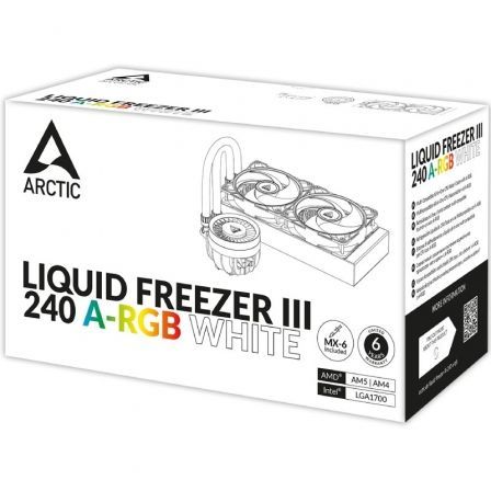 Arctic Liquid Freezer III 240 A-RGB Blanco